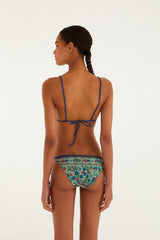 Faded Green Fruit Beauty Triangle Bikini Top - FARM Rio FRUIT BEAUTY FADED GREEN