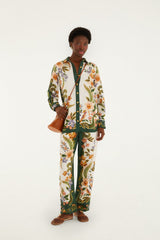 Sand Nature Pockets Pants - FARM Rio NATURE SAND