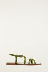 Spring Flat Sandal - FARM Rio MOSS