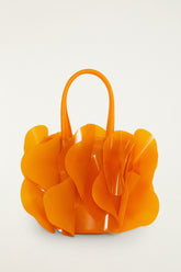 Orange Jelly Flower Bag - FARM Rio ORANGE OCHRE