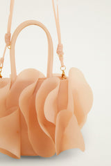 Peach Jelly Flower Bag - FARM Rio BLUSH