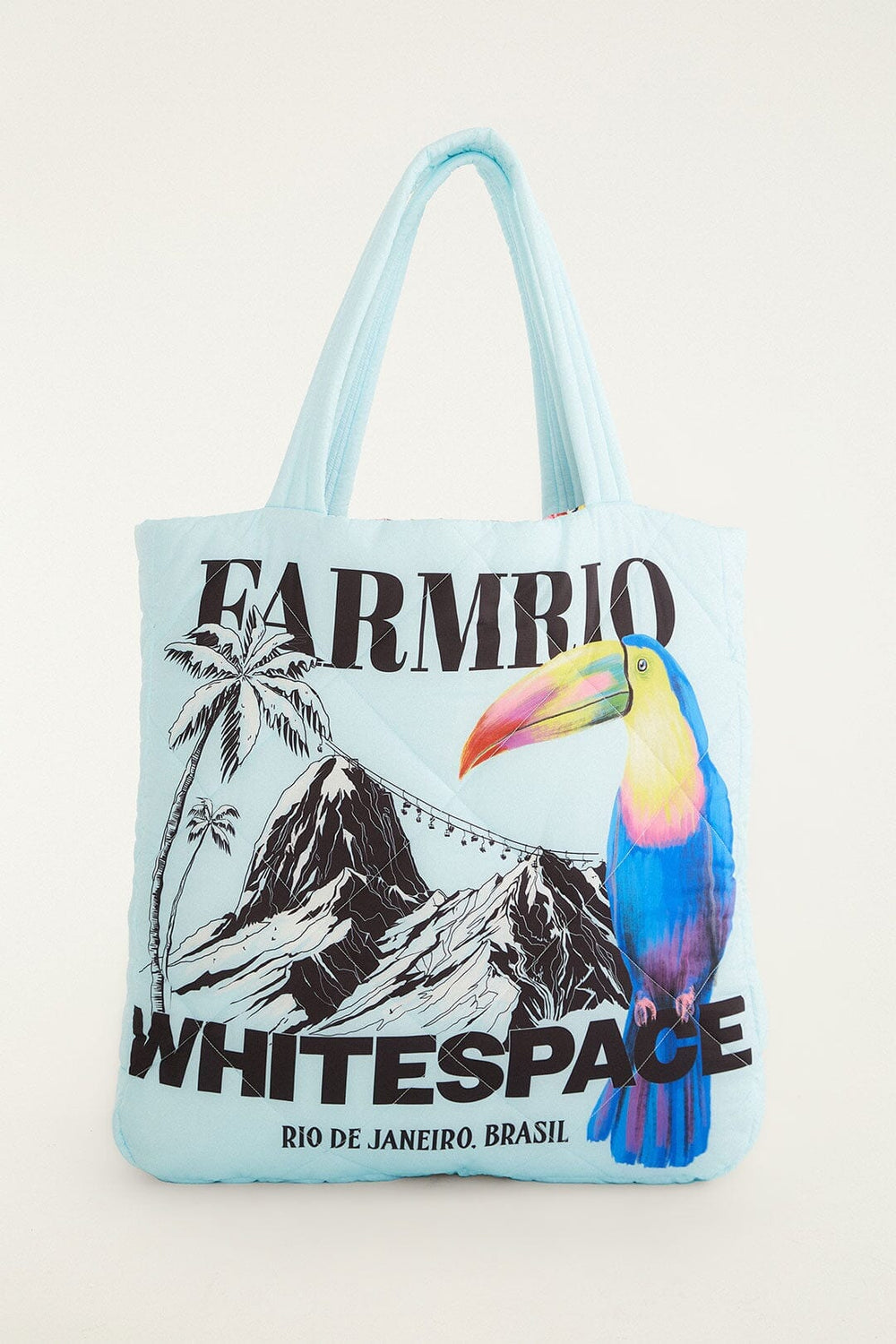 Blue Toucan Puffer Bag - FARM Rio BLUE