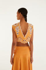 Camel Banana Tree Blouse - FARM Rio BANANA TREE CAMEL