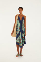 Faded Green Fruit Beauty Maxi Dress - FARM Rio FRUIT BEAUTY FADED GREEN