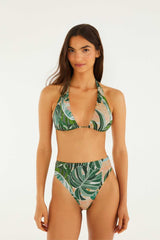 Elongated Bikini Top - FARM Rio MOSAIC RIO