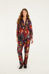 Multicolor Artsy Surreal Land Lenzing Ecovero Viscose Pants - FARM Rio ARTSY SURREAL LAND MULTICOLOR