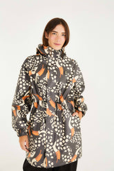 Black Tucanismo Raincoat - FARM Rio TUCANISSIMO BLACK