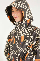 Black Tucanismo Raincoat - FARM Rio TUCANISSIMO BLACK