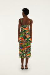 Multicolor Fish Sea Sleeveless Midi Dress - FARM Rio FISH SEA MULTICOLOR