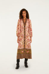 Alice Maxi Dress - FARM Rio TROPICAL ROYALNESS PINK
