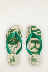 Farm Siri Havaianas Sandals - FARM Rio GREEN