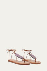 Stone Flat Sandal - FARM Rio CUOIO