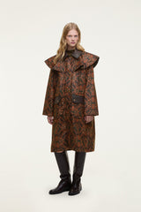Luana Waxed Jacket - FARM Rio ROYAL PINEAPLE GREEN