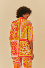 Adidas Farm Solar Kaleidoscope Pink Top - FARM Rio PINK