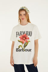 Wild Flower Cream T-Shirt - FARM Rio CREAM