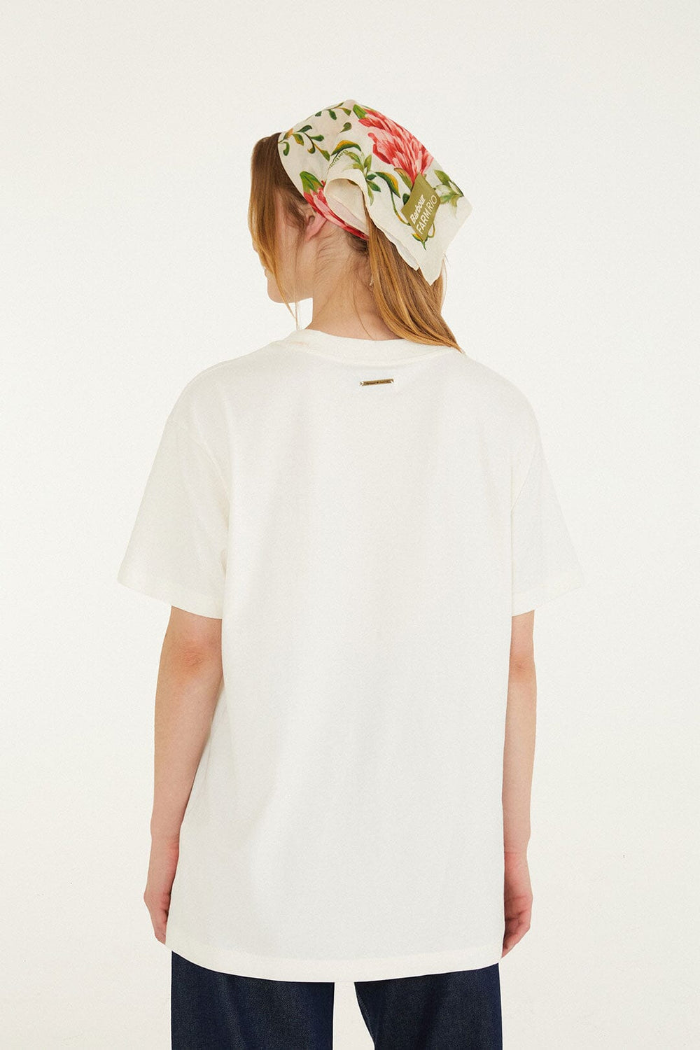 Wild Flower Cream T-Shirt - FARM Rio CREAM