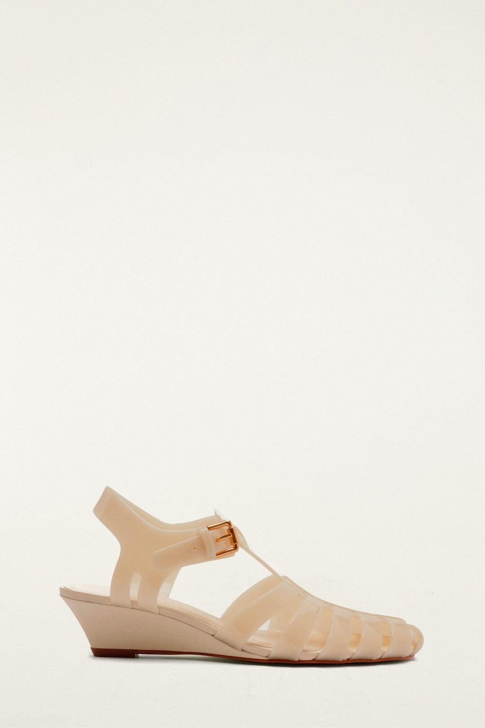 Sand Fisherman Jelly Wedge Sandal - FARM Rio IVORY