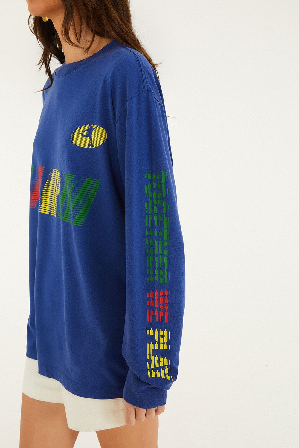 Blue Together We Play Long Sleeve T-Shirt - FARM Rio TOGETHER WE PLAY