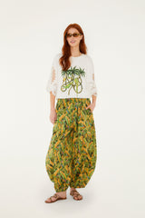 Ropes And Birds Richelieu Blouse - FARM Rio OFF-WHITE