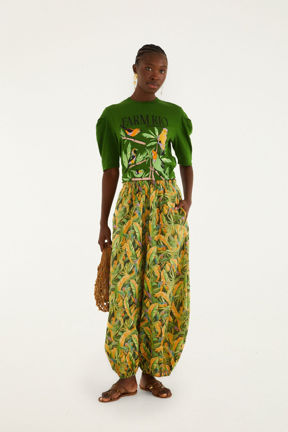 Nature Lovers T-Shirt - FARM Rio GREEN