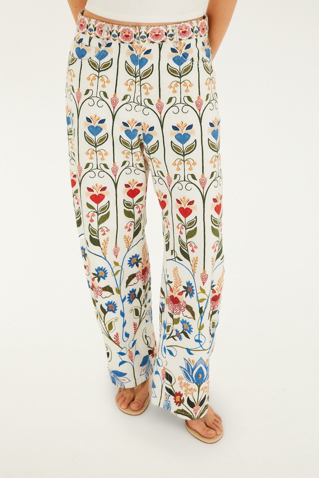 Fraga Print Pants - FARM Rio FRAGA PRINT
