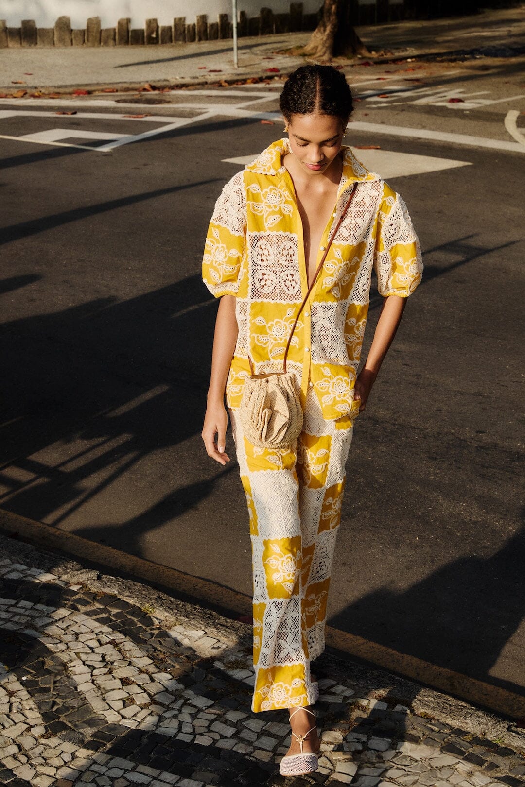 Lace Pants - FARM Rio OFF-WHITE