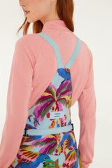 Blue Macaw Pants - FARM Rio MACAW BLUE