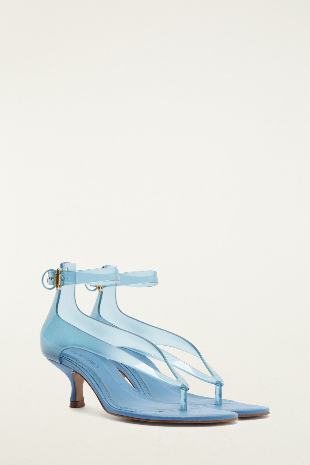 Blue Jelly Heel Sandal - FARM Rio BLUE BIRD