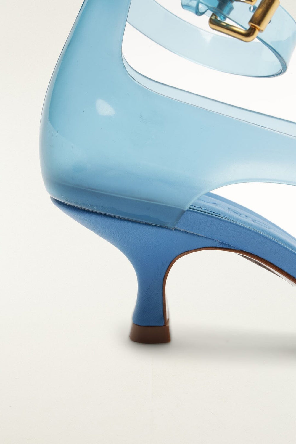 Blue Jelly Heel Sandal - FARM Rio BLUE BIRD