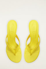 Yellow Rob Heeleded Sandal - FARM Rio LIME