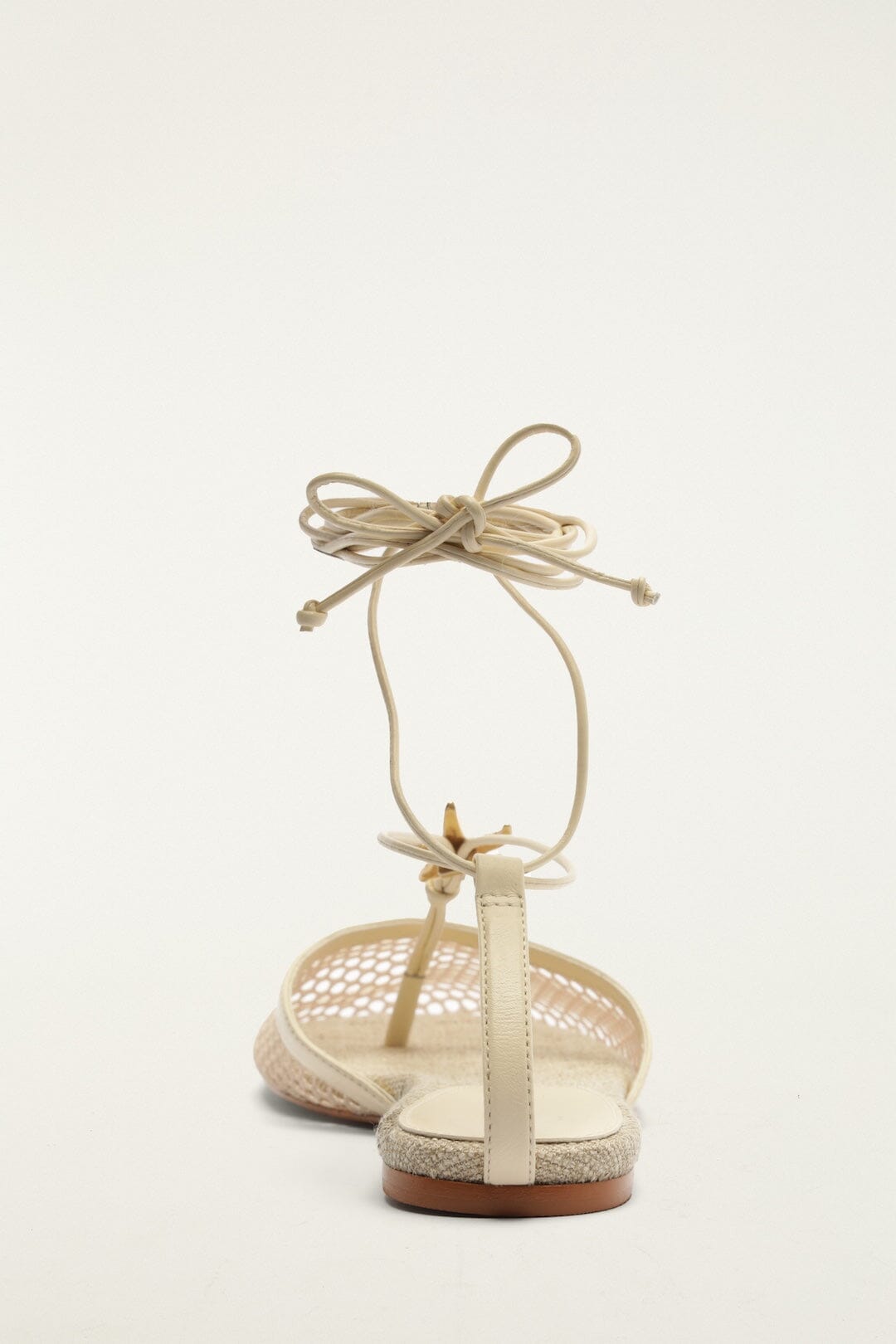 Sea Lace Up Mule - FARM Rio IVORY