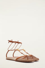 Sea Lace Up Mule - FARM Rio CUOIO