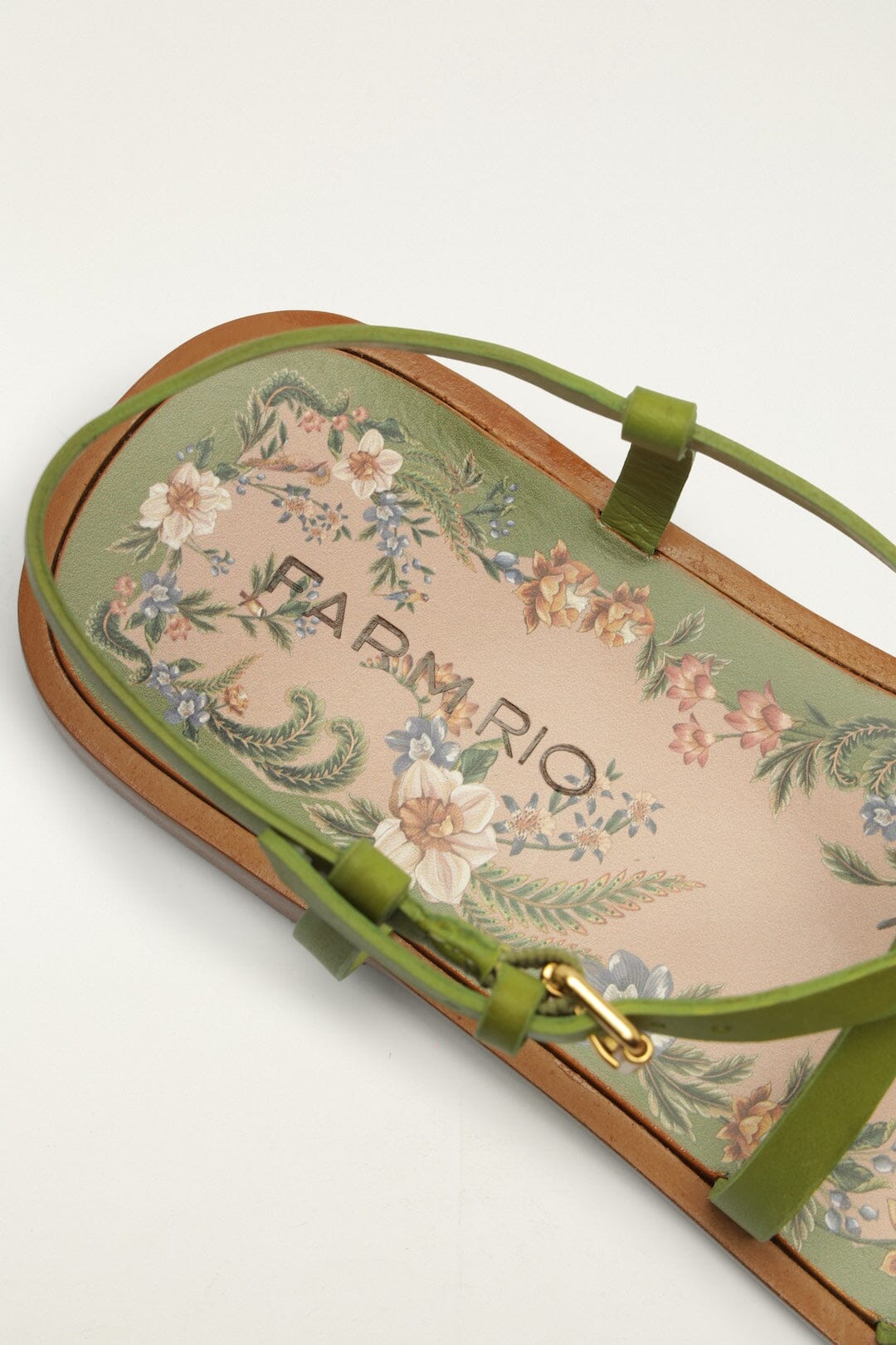 Spring Flat Sandal - FARM Rio MOSS