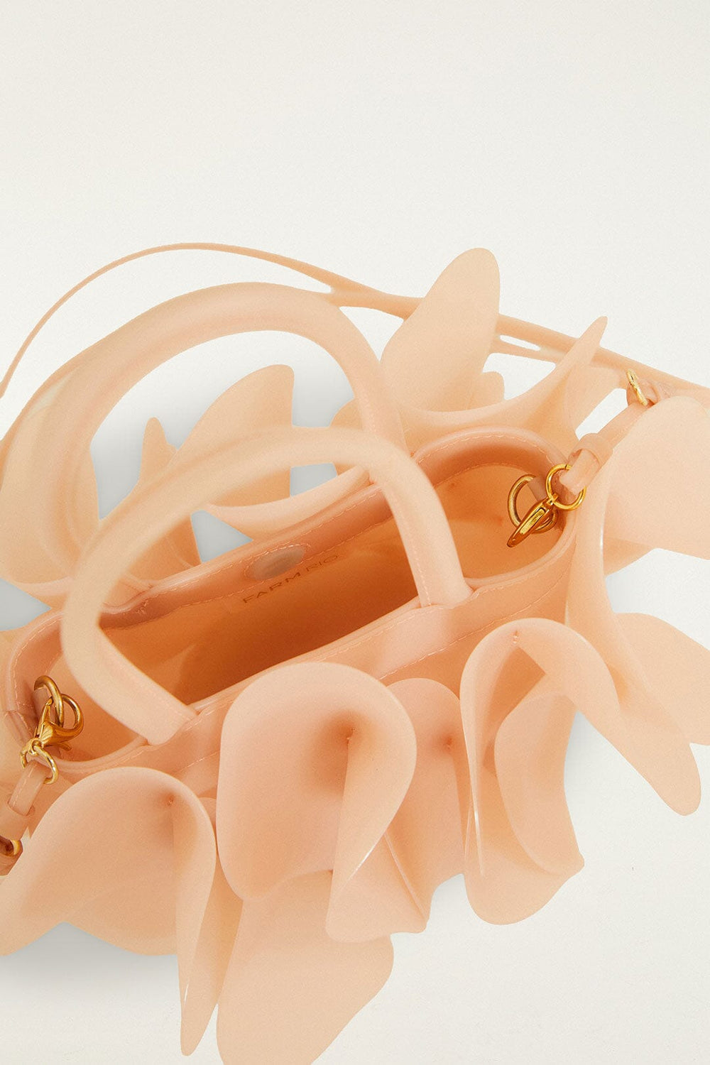 Peach Jelly Flower Bag - FARM Rio BLUSH