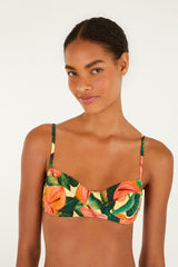 Golden Yellow Anthurium Underwire Bikini Top - FARM Rio ANTURIUM GOLDEN YELLOW