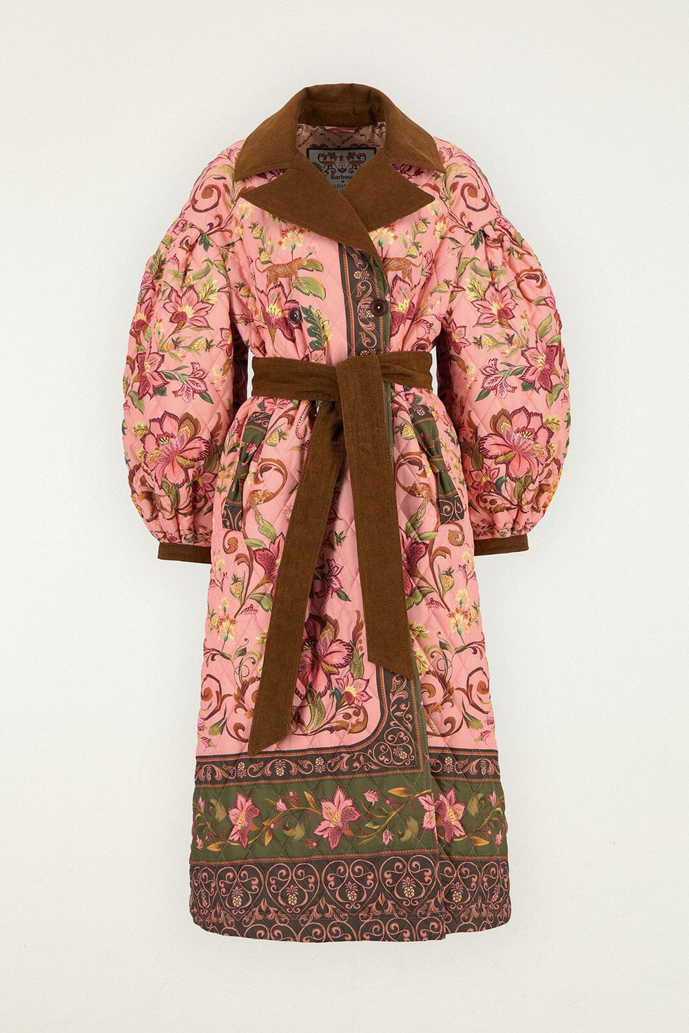 Cami Quilted Jacket - FARM Rio TROPICAL ROYALNESS PINK