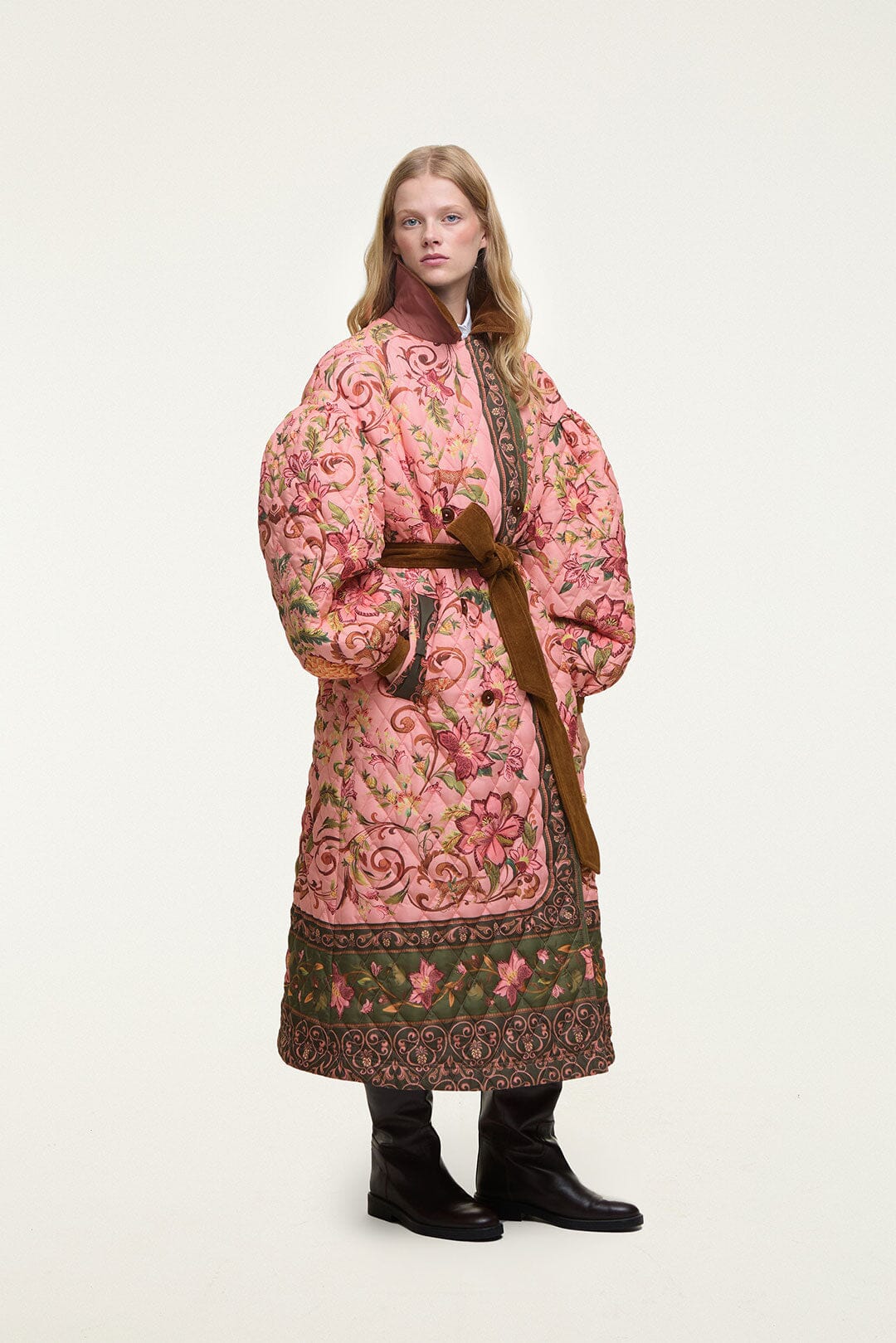 Cami Quilted Jacket - FARM Rio TROPICAL ROYALNESS PINK