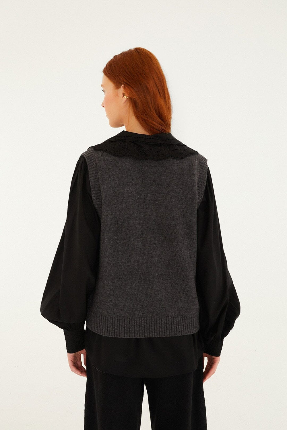 Grey Banana Da Terra Knit Vest - FARM Rio GREY