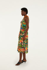 Multicolor Fish Sea Sleeveless Midi Dress - FARM Rio FISH SEA MULTICOLOR