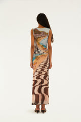 Multicolor Copacabana Beach Skirt - FARM Rio COPACABANA BEACH MULTICOLOR