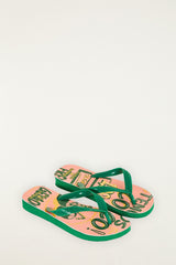 Pink Temos Coco Havaianas Sandals - FARM Rio PINK TEMOS COCO