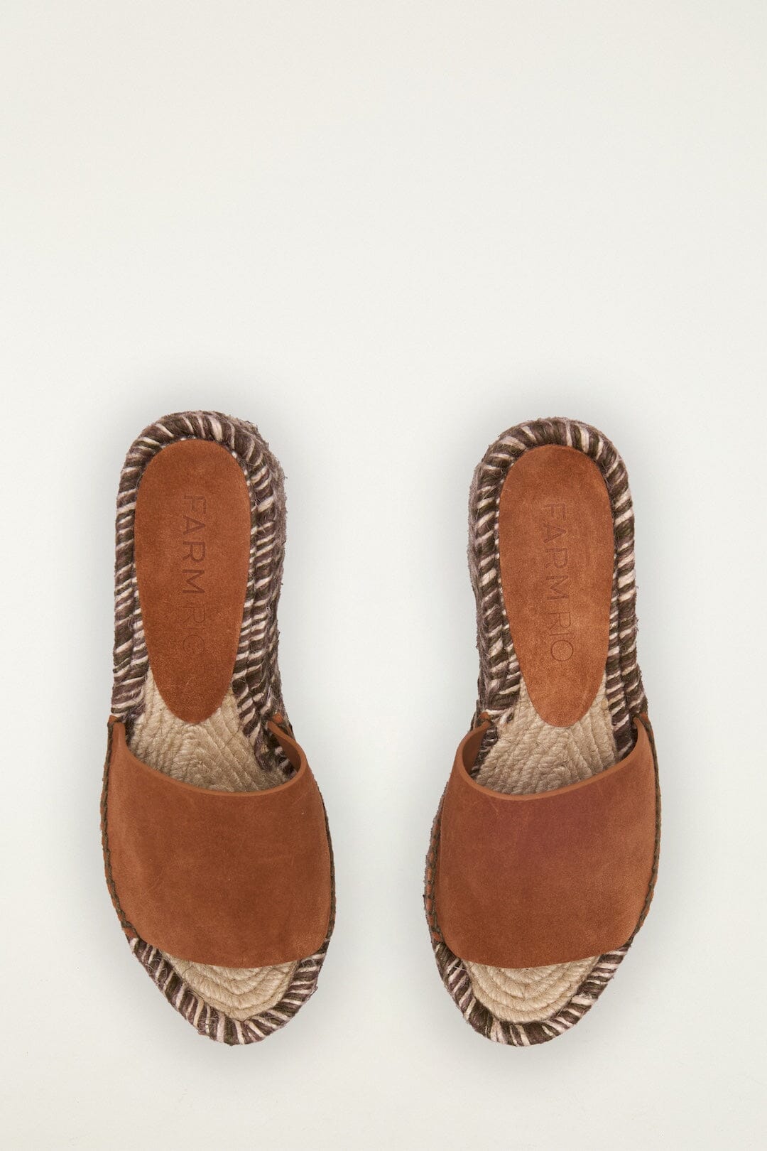 Brown Platform Espadrille Sandal - FARM Rio BROWN
