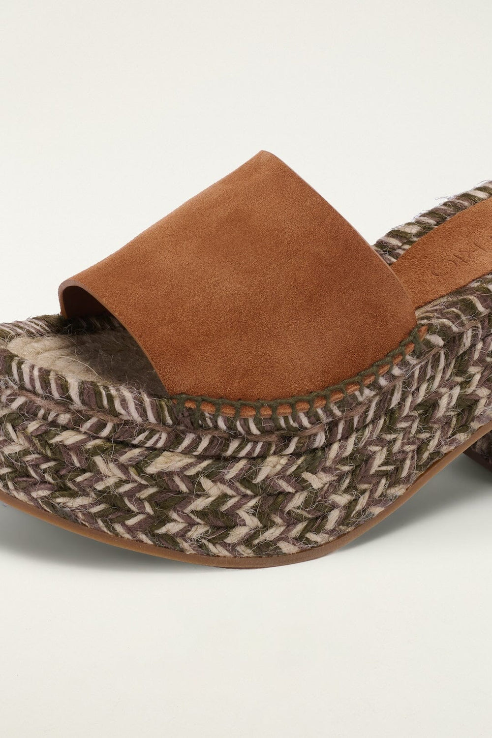 Brown Platform Espadrille Sandal - FARM Rio BROWN