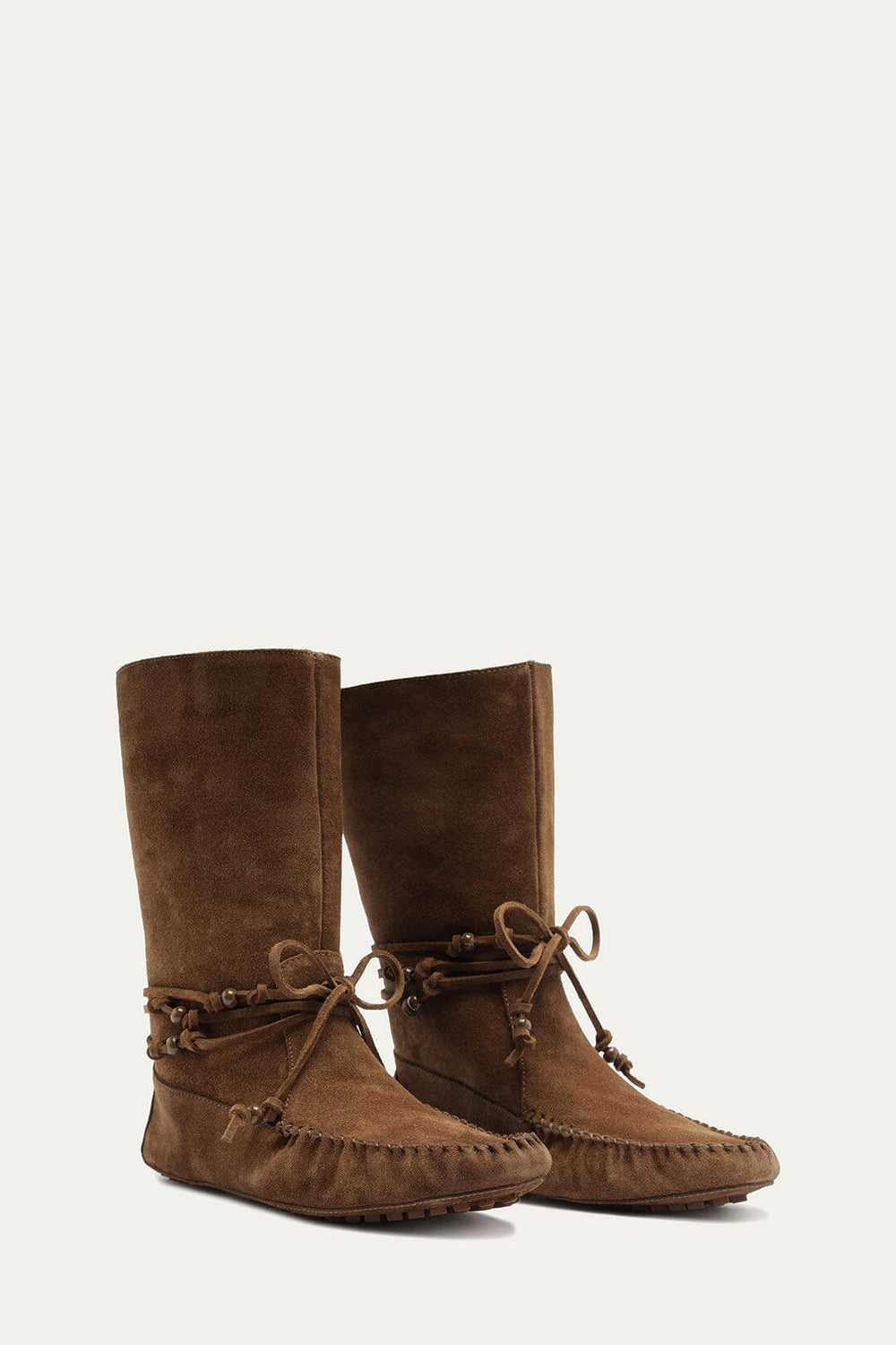 Slouchy Beads Bootie - FARM Rio SAND