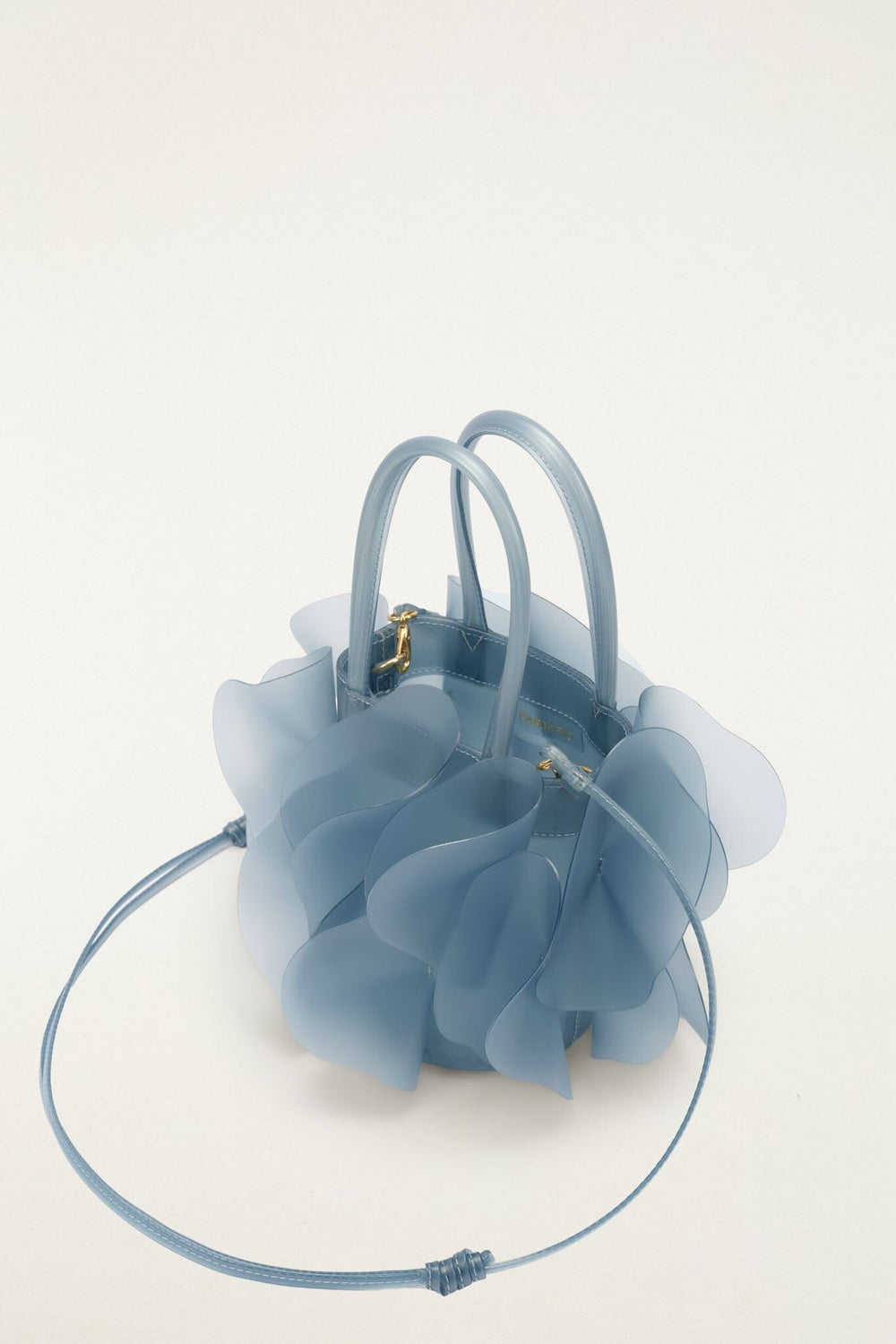 Blue Jelly Flower Bag - FARM Rio ICE BLUE