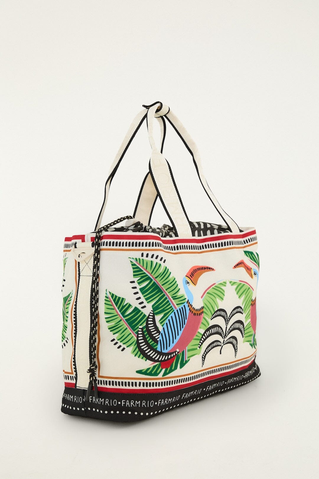 Toucan With Foliage Destiny Bag - FARM Rio MULTI
