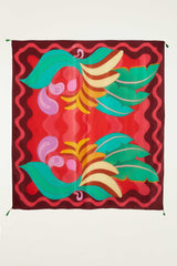 Sarong With Tassel Trim In The Four Corners - FARM Rio BANANA QUEEN